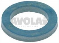 FLACHDICHTUNG ASBESTFREI ø 15x9x2 mm