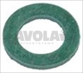 FLACHDICHTUNG ASBESTFREI ø 9x6x1 mm