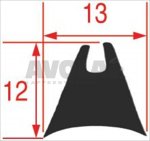 DICHTUNG FÜR OFENGLAS 2100 mm