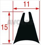 DICHTUNG FÜR BACKOFENGLAS 1670 mm