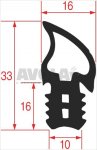 DICHTUNG FÜR OFENTÜR 605x475 mm