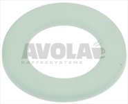 FLACHDICHTUNG AUS PTFE ø 35x21x2 mm