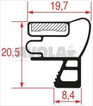 STECKDICHTUNG 600x440 mm