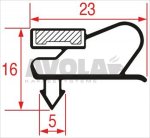 STECKDICHTUNG 1530x630 mm