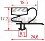 STECKDICHTUNG 1613x647 mm
