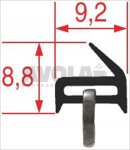 DICHTUNG FÜR BACKOFENTÜR 640x320 mm