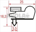 STECKDICHTUNG 1365x665 mm