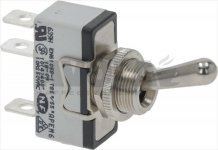 HEBELSCHALTER 1-POLIG MIT HEBEL 10A 250V
