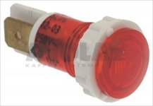 SIGNALLAMPE ROT 230V