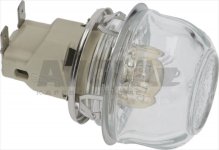 LAMPENFASSUNG MIT LAMPE E14 15W 230V