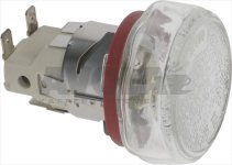 LAMPENFASSUNG MIT LAMPE E14 15W 230V