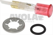 SIGNALLAMPE ROT 240V