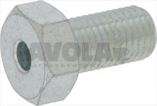 SCHRAUBE FÜR VENTILBEFEST. M12x1,5 LINKS