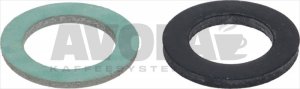 FLACHDICHTUNG ASBESTFREI ø 25x14,5x2 mm