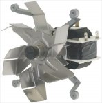 MOTOR MIT LÜFTERRAD 27W 230V 50Hz
