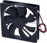 AXIALVENTILATOR 120x120x25 mm