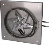 RADIALLÜFTER KOMPLETT 2400W 230V