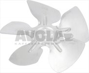 SAUGVENTILATOR ø 170 mm 28°