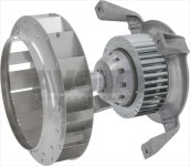 MOTOR MIT LÜFTERRAD EBM R2D225-AG02-12