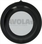 DREHKNOPF SCHWARZ ø 55 mm