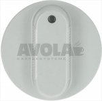 KNEBEL WEIß ø 38 mm