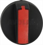 DREHKNOPF SCHWARZ ø 68 mm