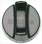 DREHKNOPF SCHWARZ ø 63 mm 160-300°C
