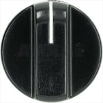 DREHKNOPF SCHWARZ ø 44 mm