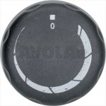 DREHKNOPF SCHWARZ ø 50 mm M/SIEBDRUCK