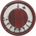 DREHKNOPF ROT ø 76 mm 1-2-3-4-5-6-7-8