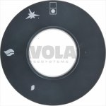 RING FÜR DREHKNOPF ø 84 mm MIT SIEBDRUCK