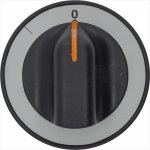 DREHKNOPF SCHWARZ ø 70 mm