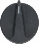 DREHKNOPF SCHWARZ ø 41 mm