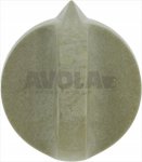 DREHKNOPF GRAU ø 40 mm