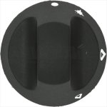 DREHKNOPF SCHWARZ ø 66 mm M/SIEBDRUCK