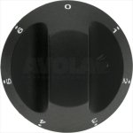 DREHKNOPF SCHWARZ ø 66 mm 1-2-3-4-5-6