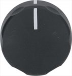 DREHKNOPF SCHWARZ ø 50 mm