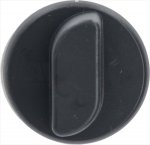 DREHKNOPF SCHWARZ ø 50 mm