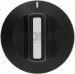 DREHKNOPF SCHWARZ ø 42 mm