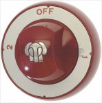 DREHKNOPF ROT ø 72 mm OFF 1-2