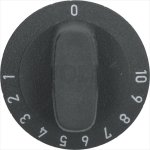 DREHKNOPF SCHWARZ ø 28 mm 1-10