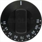 DREHKNOPF SCHWARZ ø 50 mm 30°-110°C