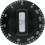 DREHKNOPF SCHWARZ ø 50 mm 5-120'