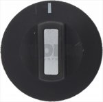 DREHKNOPF SCHWARZ ø 50 mm