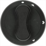 DREHKNOPF SCHWARZ ø 70 mm SERIGRAPHIERT