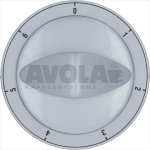 DREHKNOPF SCHWARZ ø 82 mm 0-1-2-3-4-5-6