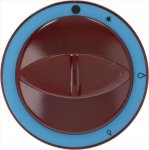 DREHKNOPF BORDEAUX ø 82 mm M/SIEBDRUCK