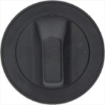 DREHKNOPF SCHWARZ ø 72 mm