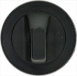 DREHKNOPF SCHWARZ ø 72 mm