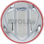 DREHKNOPF SILBER-ROT ø 72 mm